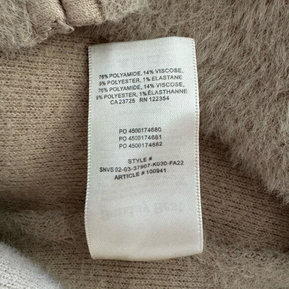 Aritzia Sunday Best Maddox Sweater in Humus Beige Size Small - Picture 12 of 12